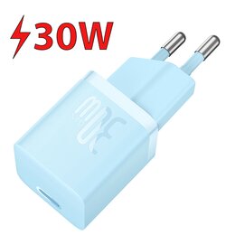Ładowarka sieciowa BASEUS Gan5 Mini 30W Niebieski