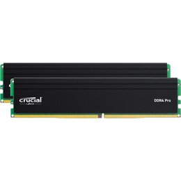 Pamięć RAM CRUCIAL Pro 64GB (2x32GB) 3200 MHz Czarny