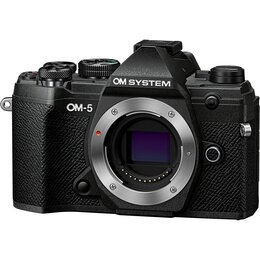 Aparat bezlusterkowy OLYMPUS OM-5 Body Czarny, 20.4Mpix, UHD 4K 30p, TruePic IX