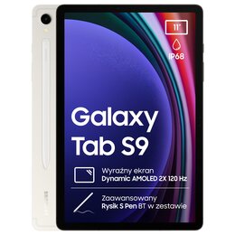 Tablet SAMSUNG Galaxy Tab S9 11" 8/128 GB Wi-Fi Beżowy + Rysik S Pen