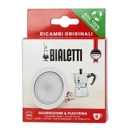 Uszczelka BIALETTI 6 TZ + Sitko