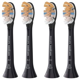 Oryginalne końcówki Philips Sonicare HX9094/11 Miękkie włókna (4 szt. zapas na rok) (Kompleksowa zaawansowana pielęgnacja)