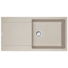 Zlewozmywak jednokomorowy z ociekaczem FRANKE Maris MRG 611-97 XL 114.0675.973 Orzechowy 50x97