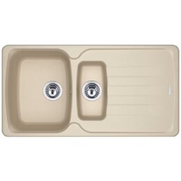 Zlewozmywak półtorakomorowy z ociekaczem FRANKE Antea AZG 651-97 114.0676.231 Beżowy 50x97