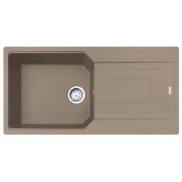 Zlewozmywak jednokomorowy z ociekaczem FRANKE Urban UBG 611-100 XL 114.0687.291 Cappuccino 50x100