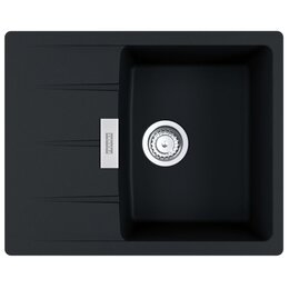Zlewozmywak jednokomorowy z ociekaczem FRANKE Centro CNG 611-62 GSC 114.0687.316 Onyx 50x62