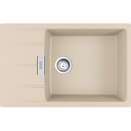 Zlewozmywak jednokomorowy z ociekaczem FRANKE Centro CNG 611-78 XL 114.0687.324 Beżowy 50x78