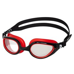Okulary pływackie NILS AQUA NQG480MAF Czerwono-czarny filtr UV