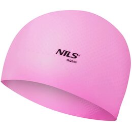Czepek NILS AQUA Dots Różowy