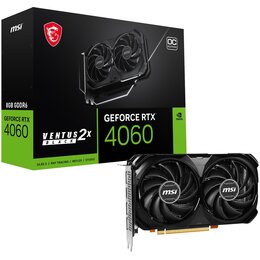 Karta graficzna MSI GeForce RTX 4060 Ventus 2X Black OC