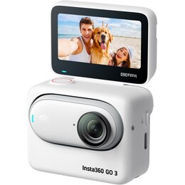 Kamera sportowa INSTA360 GO 3 (64GB) 35G, ultraszerokie ujęcia w 2,7K, dwa mikrofony, Bluetooth 5.0