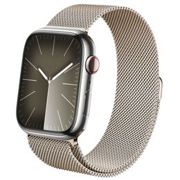 Pasek CRONG Milano Steel do Apple Watch (38/40/41/42mm) Szampański