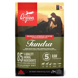 Karma dla psa ORIJEN Tundra Kaczka z rybą i dziczyzną 6 kg