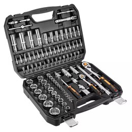 Zestaw kluczy nasadowych NEO TOOLS 10-060 1/2, 1/4 cala (86 elementów)