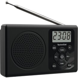 Radio TECHNISAT Travelradio 300 Cyfrowe Przenośne Czarny