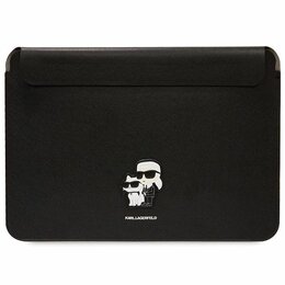 Etui na laptopa KARL LAGERFELD Saffiano Karl&Choupette 14 cali Czarny