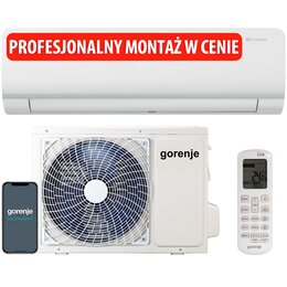 Klimatyzator Split, Pompa ciepła powietrze - powietrze GORENJE REA35IN KC REA35OUT KC