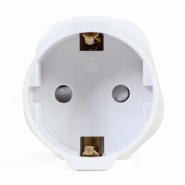 Adapter podróżny GEMBIRD A-AC-EUFUKM-01 Biały