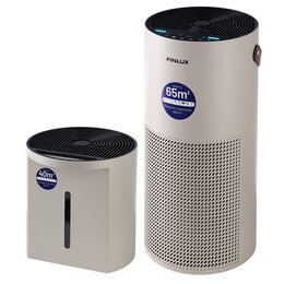 Oczyszczacz powietrza FINLUX FN-A0S60GB + Zbiornik na wodę FINLUX FN-T0W40GB