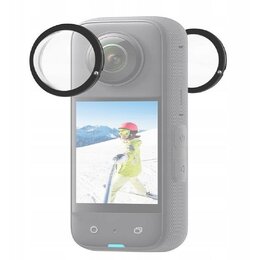 Osłona obiektywu PULUZ PU806B do Insta360 X3 (2 szt.)