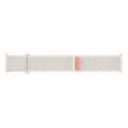 Pasek do Samsung Galaxy Watch 6 Fabric Band 20mm M/L Beżowy