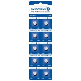 Baterie AG1 G1 LR621 LR60 EVERACTIVE Mini (10 szt.)