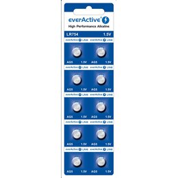 Baterie EVERACTIVE AG5 G5 LR754 LR48 (10 szt.)