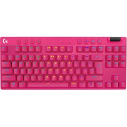 Klawiatura LOGITECH G PRO X TKL Lightspeed Magenta