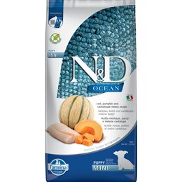 Karma dla psa FARMINA N&D Ocean Puppy Mini Dorsz z dynią i melonem 7 kg