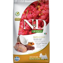 Karma dla psa FARMINA N&D Quinoa Skin & Coat Przepiórka z kokosem 800 g