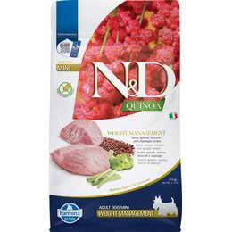 Karma dla psa FARMINA N&D Quinoa Dog Weight Management Adult Mini Jagnięcina 800 g