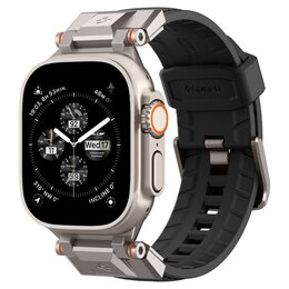 Pasek SPIGEN Durapro Armor do 6/7/8/9/10/SE/Ultra 1/2 (44/45/46/49mm) Czarny