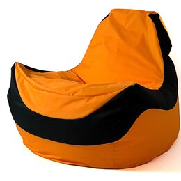 Pufa worek sako GO GIFT Bolid Pomarańczowo-czarny XXL 140 x 100