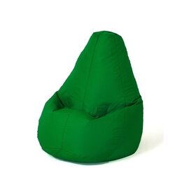 Pufa worek GO GIFT Grusza XXL Zielony 140 x 100 cm