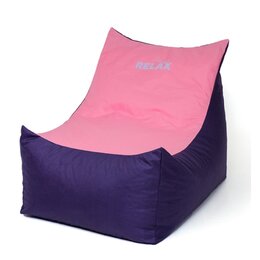 Pufa worek GOG IFT Tron XXL Fioletowo-różowy 140 x 90 cm