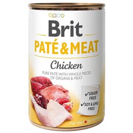 Karma dla psa BRIT Pate & Meat Kurczak 800 g