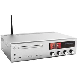 Amplituner Stereo TAGA HARMONY HTR-1500CD Srebrny, Odtw.CD,Wi-Fi,Bluetooth,DLNA,UPNP,Spotify,Tuner FM/DAB+