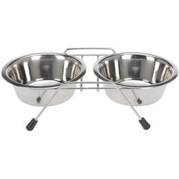 Miska dla psa i kota DOGS COLLECTION 17 cm Stalowy