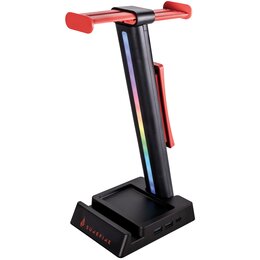 Stojak na słuchawki SUREFIRE Vinson N2 Dual Balance Gaming RGB Wbudowany HUB USB, Wysokość 280 mm