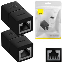 Adapter RJ45 - RJ45 BASEUS AirJoy (2 szt.)