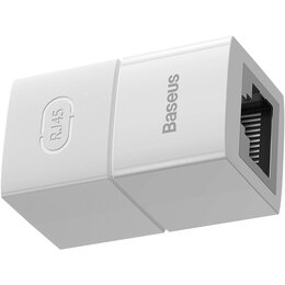 Adapter RJ-45 - RJ-45 BASEUS AirJoy Biały (10 szt.)
