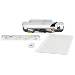 Laminator GBC Inspire+ A4 Szerokość laminacji 230 mm, Nagrzewanie 4 min Biały (Zestaw 4w1 z trymerem)