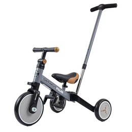 Rowerek biegowy MILLY MALLY Optimus Plus 4w1 Szary