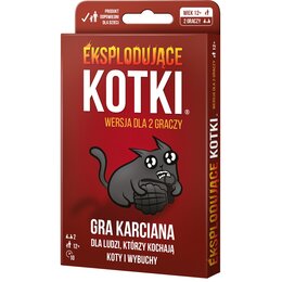Gra karciana REBEL Eksplodujace Kotki Wersja dla 2 graczy
