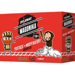 Dodatek do gry REBEL Dylemat Wagonika Postacie i Modyfikatory 18+