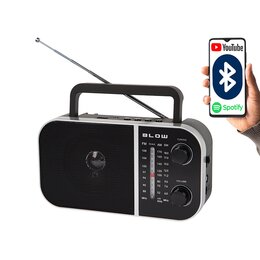 Radio BLOW RA6 Analogowe Przenośne Czarny
