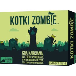 Gra karciana REBEL Eksplodujace Kotki Zombie