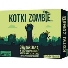 Gra karciana REBEL Eksplodujace Kotki Zombie 2010333