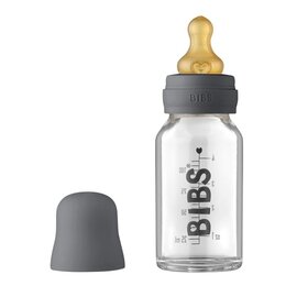 Butelka BIBS Babby Glass Bottle Iron 110 ml Przezroczysty
