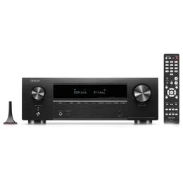 Amplituner DENON AVR-X1800H DAB Czarny 7.2-kanałowy, 8K,Dolby Atmos,DTS:X,HDR10+,BT,AirPlay2,Wi-Fi,Multiroom HEOS